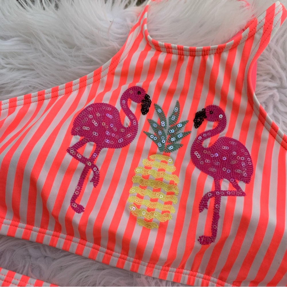 Coco Rave Flamingo Striped Bikini - Picture 4 of 8